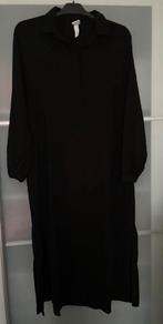 Jurk met kraag, H&M, Zwart, Ophalen of Verzenden, Zo goed als nieuw