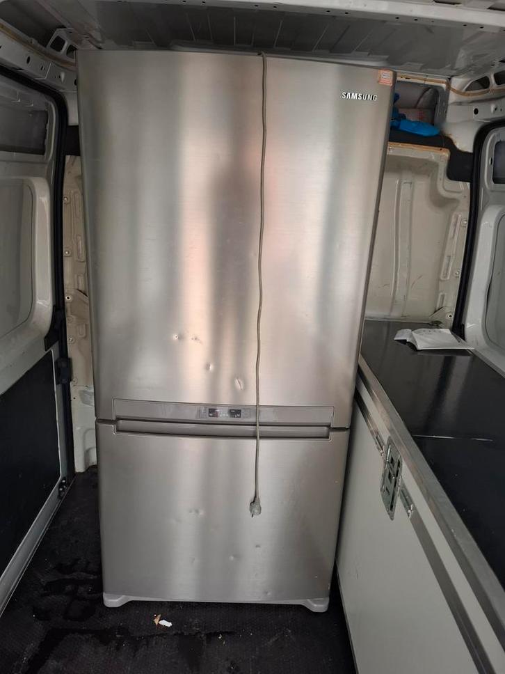 Gebruikte Samsung Koelkast met Vriesvak, Witgoed en Apparatuur, Koelkasten en IJskasten, Gebruikt, Met vriesvak, 200 liter of meer