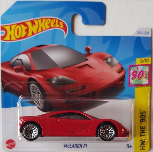 2024 Hot Wheels McLaren F1, Kinderen en Baby's, Speelgoed | Speelgoedvoertuigen, Nieuw, Ophalen of Verzenden