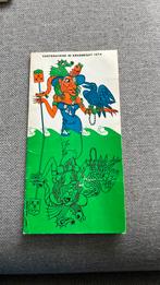 Programmaboekje Vastenavendoptocht 1974, Verzamelen, Overige Verzamelen, Ophalen, Gebruikt