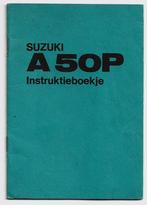 Suzuki A50 P instructieboek handleiding bromfiets (5081z), Verzenden, Zo goed als nieuw