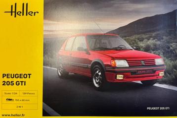 Coelianmodels, Heller, 82705, Peugeot 205 GTI, 1/24, € 36,99 beschikbaar voor biedingen