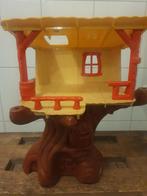 Vintage oud speelgoed boomhuis boomhut speelset, Ophalen, Gebruikt