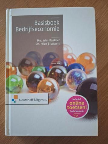 Wim Koetzier - Basisboek bedrijfseconomie beschikbaar voor biedingen