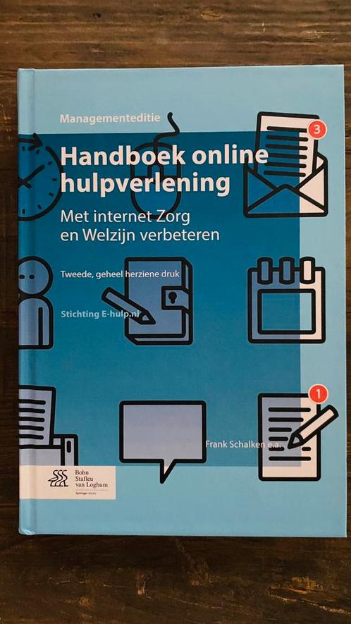 Frank Schalken e.a. - Handboek online hulpverlening, Boeken, Studieboeken en Cursussen, Nieuw, HBO, Alpha, Ophalen of Verzenden