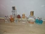 parfum flesjes 7 x leeg, Ophalen of Verzenden, Gebruikt, Parfumfles