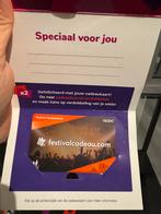Festivalcadeau gift card - €90 credit, Tickets en Kaartjes, Eén persoon