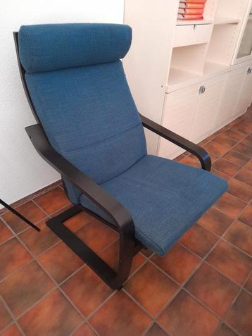 Blauw kussen voor een Poang fauteuil van Ikea in nieuwstaat  beschikbaar voor biedingen