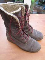 Warme gevoerde halfhoge leren Timberland laarzen maat 35, Ophalen, Bruin, Lage of Enkellaarzen, Zo goed als nieuw