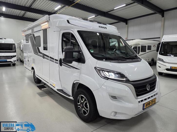 Knaus Van Ti Vansation 650 MEG 160pk *Levelsysteem*Bomvol!*, Caravans en Kamperen, Campers, Bedrijf, tot en met 3, Half-integraal