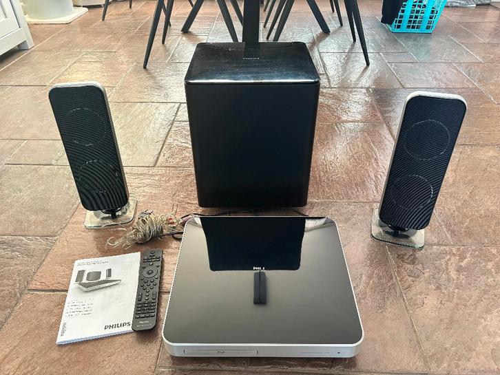 Philips HTS7200 12, Audio, Tv en Foto, Luidsprekers, Gebruikt, Front, Rear of Stereo speakers, 120 watt of meer, Philips, Ophalen