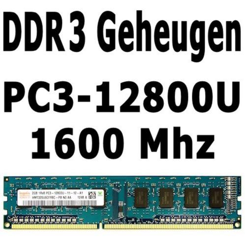 2GB 4GB DDR3 10600/1333Mhz 12800/1600Mhz Geheugen | 240-pins, Computers en Software, RAM geheugen, Gebruikt, Desktop, DDR3, Ophalen of Verzenden