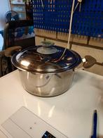AMC pan voor gas 24 cm, Huis en Inrichting, Keuken | Potten en Pannen, Ophalen of Verzenden, Gebruikt, Rvs, Koekenpan of Braadpan