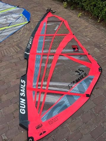 Gun Sails Top Wave 3.5 beschikbaar voor biedingen