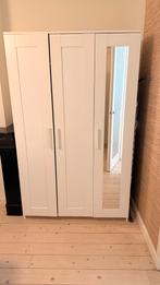 Brimnes ikea kledingkast 3 deuren, Huis en Inrichting, Kasten | Kledingkasten, Ophalen, 100 tot 150 cm, Modern wit, Met hangruimte