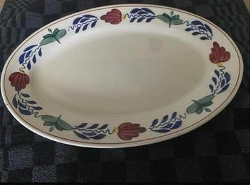 Ovale Boerenbondschaal - 35 x 23,5 cm beschikbaar voor biedingen