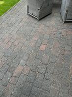 Dit weekend gratis terras tegels / klinkers, Tuin en Terras, Ophalen, Gebruikt, Beton, Klinkers