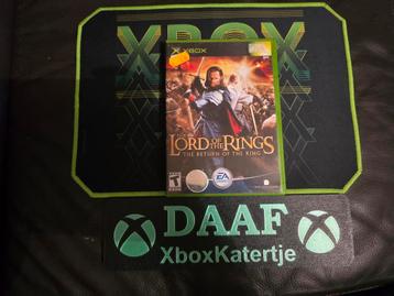 The lord of the rings the return of the king NTSC - Xbox og/ beschikbaar voor biedingen