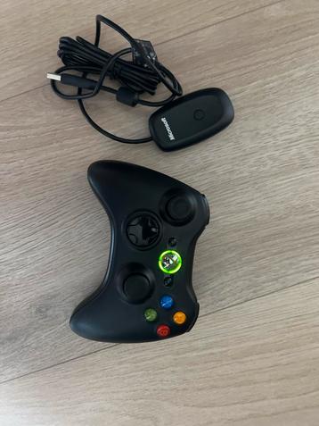 Xbox 360 Controller Draadloos + PC Adapter beschikbaar voor biedingen