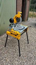 Dewalt tafelzaag/flip-over, Ophalen of Verzenden, Zo goed als nieuw, 1200 watt of meer, 70 mm of meer
