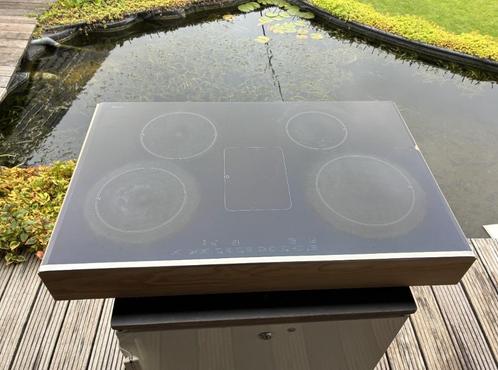 inductie kookplaat bosch ong. 82 x52 cm met glasschade 15 eu, Witgoed en Apparatuur, Kookplaten, Gebruikt, Inbouw, Inductie, 5 kookzones of meer