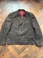 Bruine wollen Trachten jas - Oktoberfest - Maat 52/54, Ophalen of Verzenden, Zo goed als nieuw, Maat 52/54 (L), Bruin