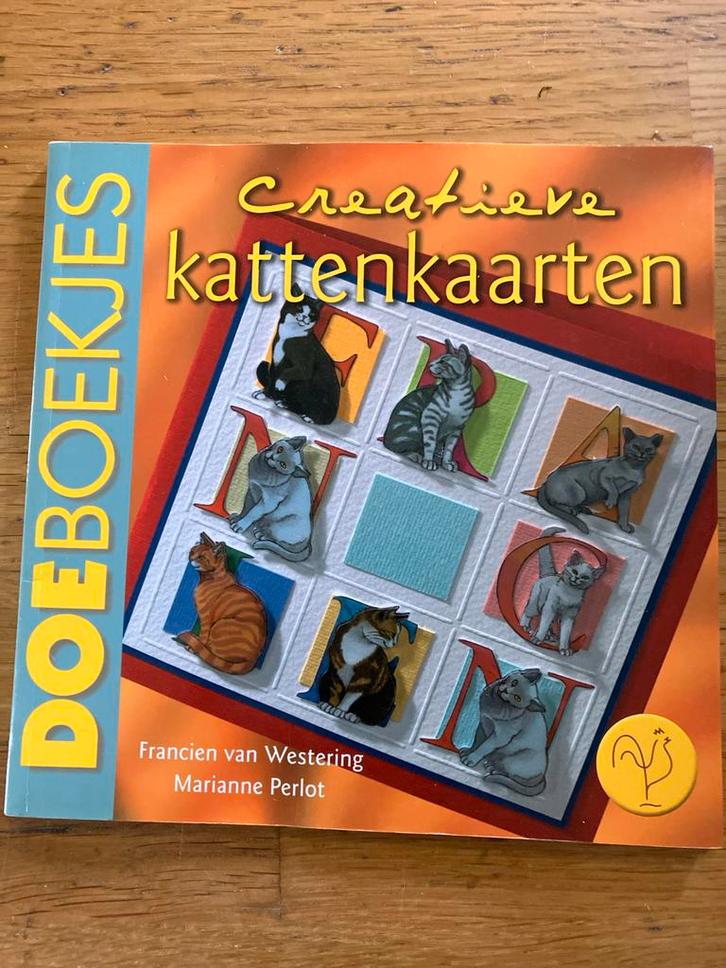 Creatieve Kattenkaarten Doe-Boek, Boeken, Hobby en Vrije tijd, Gelezen, Scrapbooking en Knutselen, Geschikt voor kinderen, Ophalen of Verzenden