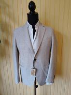 Luxe Luigi Borrelli Colbert, Maat 56, Katoen/Linnen, Nieuw!, Beige, Luigi Borrelli, Ophalen of Verzenden, Maat 56/58 (XL)
