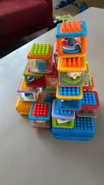 Fisher price blokjes, Kinderen en Baby's, Speelgoed | Bouwstenen, Ophalen, Gebruikt