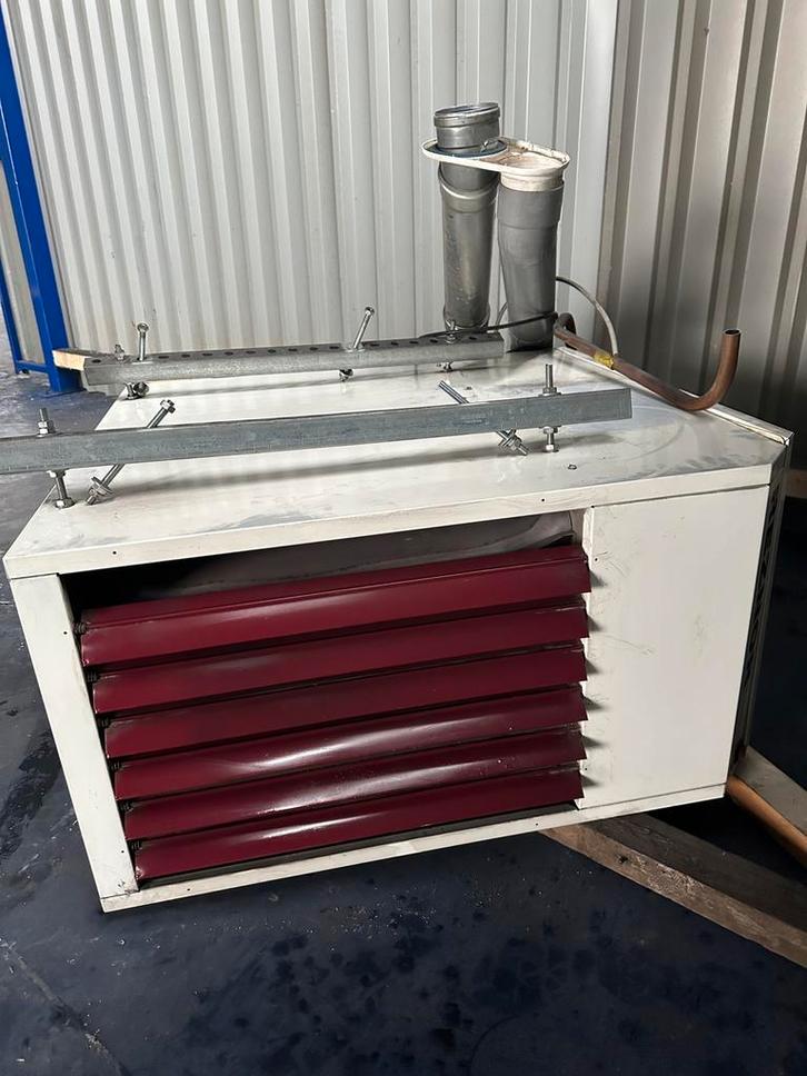 Gasheater Reznor, Huis en Inrichting, Kachels, Zo goed als nieuw, Hangend, Gaskachel, Gas, Ophalen