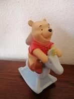 Disney pooh and friends, pooh op hobbelpaard, Ophalen of Verzenden, Winnie de Poeh of vrienden, Zo goed als nieuw, Beeldje of Figuurtje