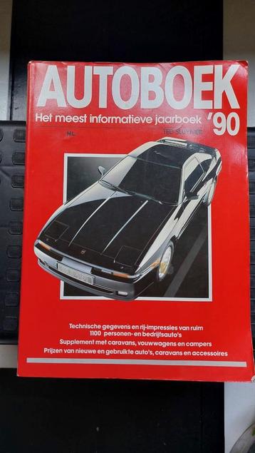 Autoboek '90, het meest informatieve jaarboek beschikbaar voor biedingen