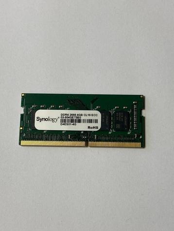 Synology 4gb DDR4 ECC *D4ES01-4G* (RS1221+ - DS1621+) beschikbaar voor biedingen