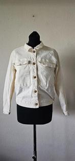 beige denim jas van Sissy boy maat s (29625), Verzenden, Maat 36 (S), Beige