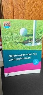 Studieboek: Oefenvragen voor het golfregelexamen, Ophalen of Verzenden, Zo goed als nieuw, Overige niveaus