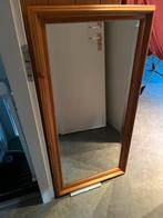 Grenen passpiegel, Antiek en Kunst, Antiek | Spiegels, Ophalen, Minder dan 100 cm