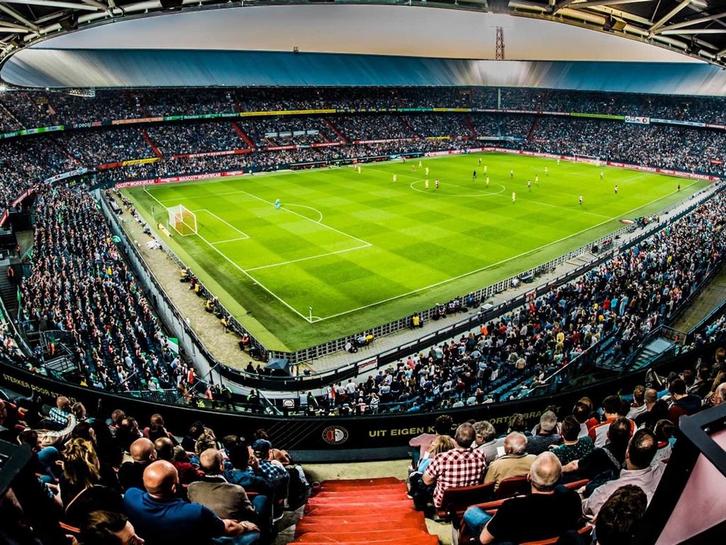 Feyenoord - FC Volendam tickets gele zijde Vak TT, Tickets en Kaartjes, Sport | Voetbal, Twee personen, November
