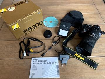 Nikon D5300 Spiegelreflexcamera beschikbaar voor biedingen
