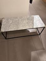 Marmeren salontafel €75, Ophalen, Gebruikt, Rechthoekig, Minder dan 50 cm