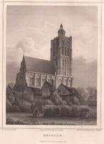 Brielle Den Briel Staalgravure 1858 Terwen, Antiek en Kunst, Kunst | Etsen en Gravures, Ophalen of Verzenden