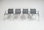 Set van 4 Big Frame 44 stoelen van Alberto Meda voor Alias, Huis en Inrichting, Stoelen, Gebruikt, Design, Vier, Grijs