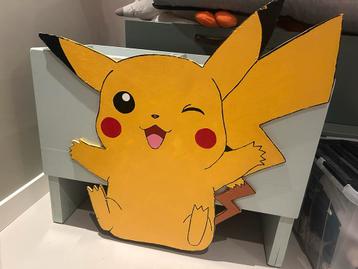 Pikachu Wanddecoratie - Handgemaakt! beschikbaar voor biedingen