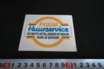 sticker PGEM Huurservice De beste ketel, geiser of boiler, Verzamelen, Ophalen, Zo goed als nieuw