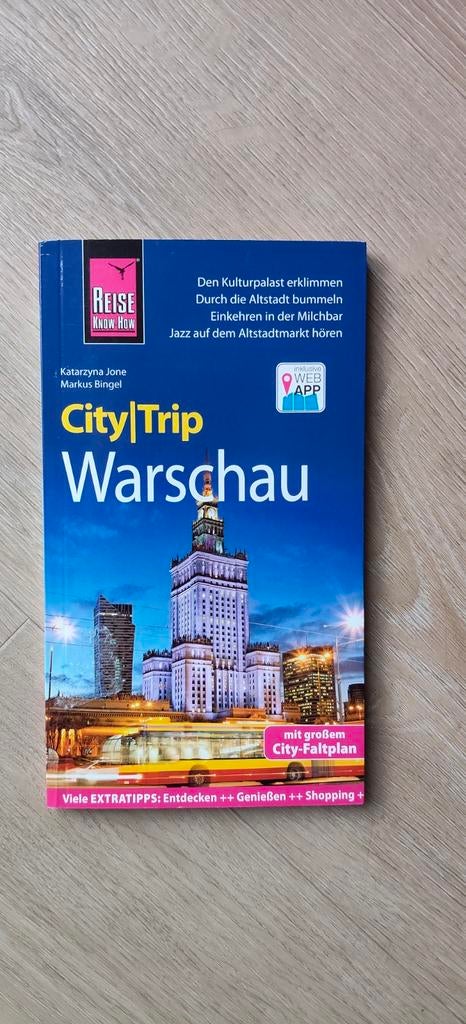 Reis boekje Warschau, Ophalen of Verzenden, Europa, Reisgids of -boek, Overige merken