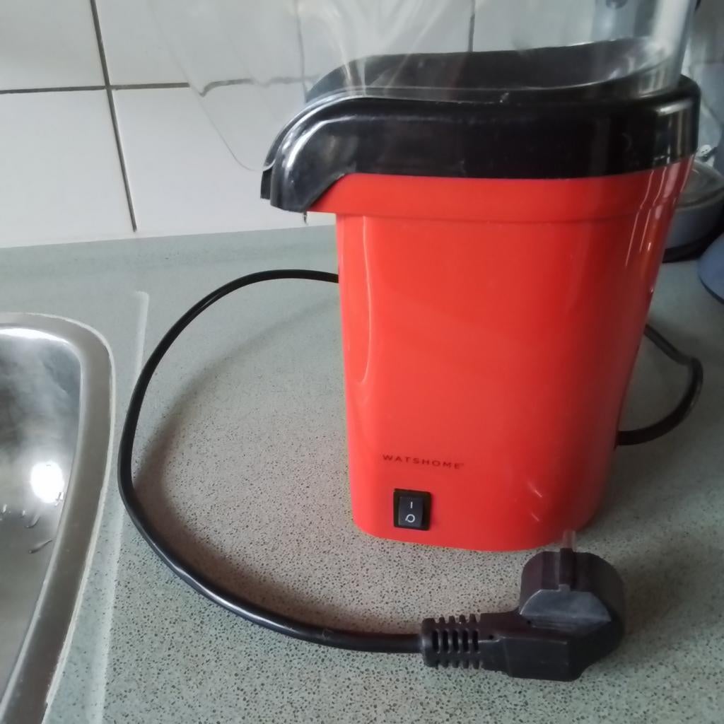 Watshome popcorn maker, goede staat, Ophalen of Verzenden, Gebruikt, Airfryer, Minder dan 750 gram