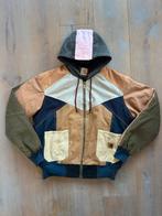 Limited edition carhartt patchwork jas, Kleding | Heren, Jassen | Winter, Bruin, Carhartt, Ophalen of Verzenden, Zo goed als nieuw