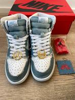 Nike air jordan 1 high og denim mt40, Kleding | Dames, Schoenen, Ophalen, Zo goed als nieuw, Blauw, Sneakers of Gympen
