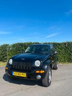 Jeep Cherokee 3.7 V6 AUT 2004 Zwart, Auto's, Jeep, Automaat, 3700 cc, 110 €/maand, 3360 kg