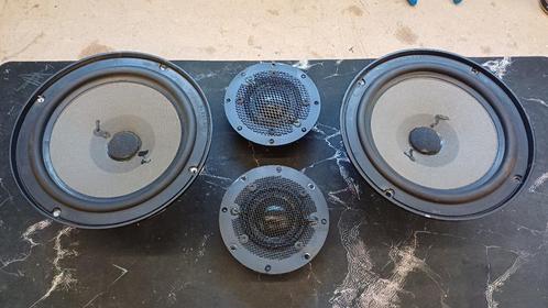 2 weg setje SEAS anno jaren 1970/75 in goede werkende staat, Audio, Tv en Foto, Luidsprekers, Gebruikt, Front, Rear of Stereo speakers