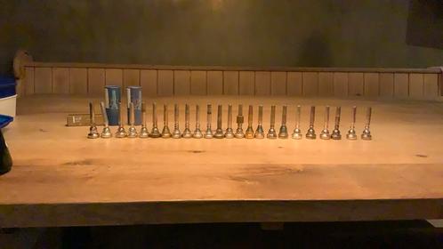 Trompet mondstukken, Muziek en Instrumenten, Blaasinstrumenten | Trompetten, Gebruikt, Overige typen, Verzenden